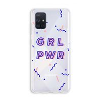 GRL PWR: Galaxy A71 Transparant Hoesje