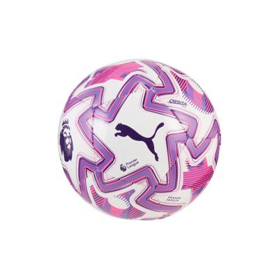 PUMA Orbita Premier League Brilliance Mini Voetbal Maat 1 2025-2026 Wit Roze Paars