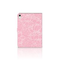 iPad Air (2020/2022) 10.9 inch Tablet Cover White Flowers