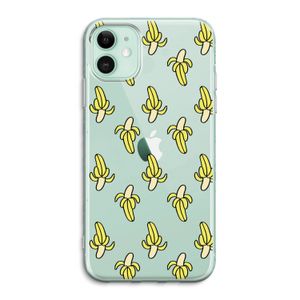 Bananas: iPhone 11 Transparant Hoesje