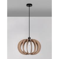 Lyora Houten hanglampOttoline donker Ø 40cm - 9620124