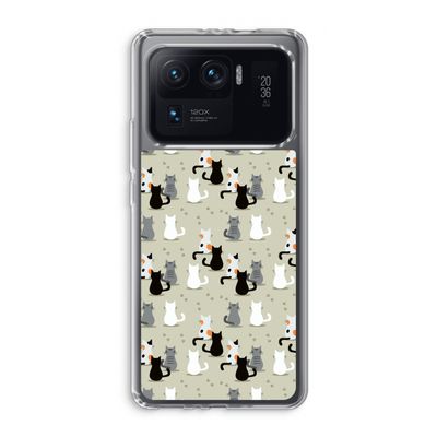 Katten: Xiaomi Mi 11 Ultra Transparant Hoesje