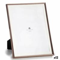 Fotolijsten Koper Kristal Staal 23 x 28 x 15 cm (12 Stuks)