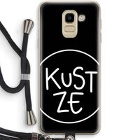 KUST ZE: Samsung Galaxy J6 (2018) Transparant Hoesje met koord