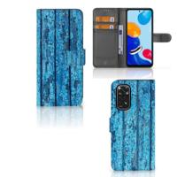 Xiaomi Redmi Note 11/11S | Book Style Case | Wood Blue