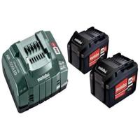 Pacchetto energia METABO - 2 x 5,2 Ah + Caricabatterie AU 30-36