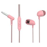 Hoofdtelefoon met microfoon TM Electron Roze