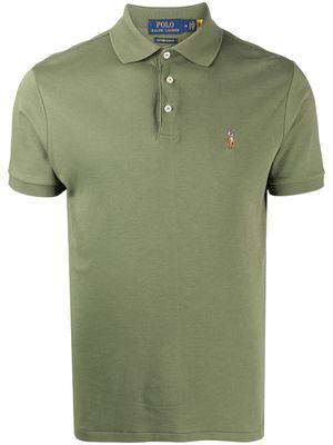 Polo Ralph Lauren polo à logo Polo Pony brodé - Vert