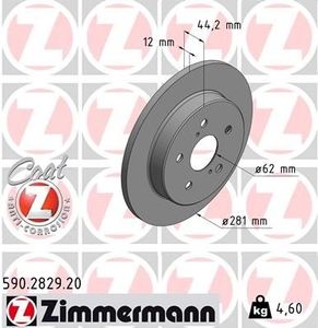 Remschijf Coat Z 590282920