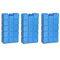 5x stuks koelelementen 400 ml 9,5 x 16 cm blauw - thumbnail