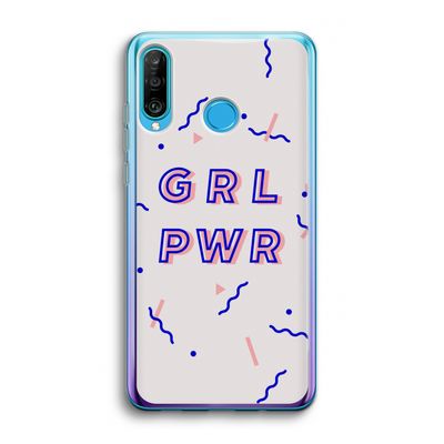 GRL PWR: Huawei P30 Lite Transparant Hoesje