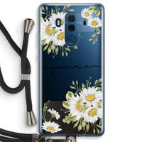 Daisies: Huawei Mate 10 Pro Transparant Hoesje met koord