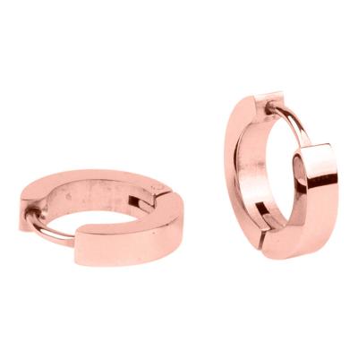 Kalli Oorringen Platte Buis Rosé 0.9 cm | 1814