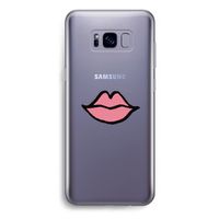 Kusje: Samsung Galaxy S8 Plus Transparant Hoesje