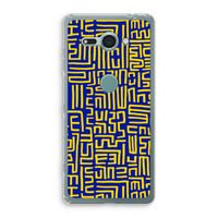 Majorelle Blue Print: Sony Xperia XZ2 Compact Transparant Hoesje