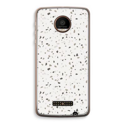 Terrazzo N°14: Motorola Moto Z Force Transparant Hoesje