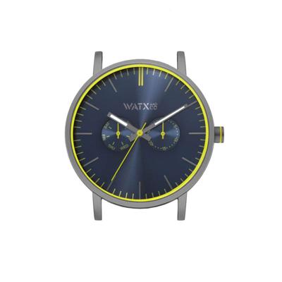 Horloge Uniseks Watx & Colors WXCA2712 Grijs (Ø 44 mm)