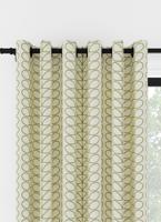 Orla Kiely - Ringgordijn - Linear Stem Dark Grass Green