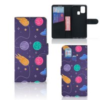 Samsung Galaxy M31 Wallet Case met Pasjes Space