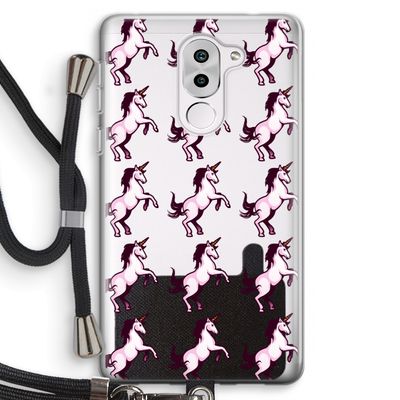 Musketon Unicorn: Honor 6X Transparant Hoesje met koord