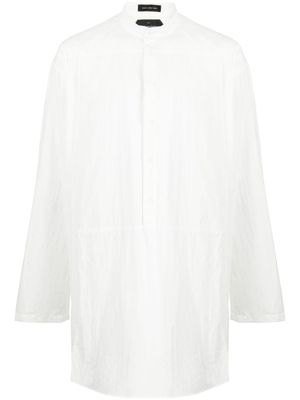 Nicolas Andreas Taralis chemise en coton à manches longues - Blanc