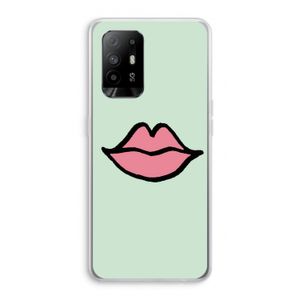 Kusje: Oppo A94 5G Transparant Hoesje