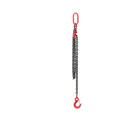 Hijsketting - 2000 kg - 2 m - zwart / rood - kettingverkorter