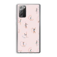 Dancing #3: Samsung Galaxy Note 20 / Note 20 5G Transparant Hoesje
