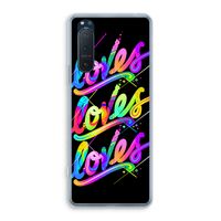 Loves: Sony Xperia 5 II Transparant Hoesje