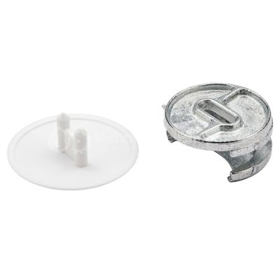 Homefix Excenter +Afdekkap Ø25 | 4 stuks - 6701.30.21020
