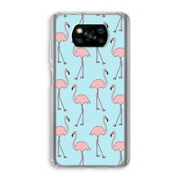 Anything Flamingoes: Xiaomi Poco X3 NFC Transparant Hoesje
