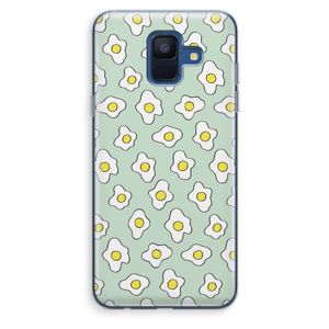 Spiegeleitjes: Samsung Galaxy A6 (2018) Transparant Hoesje