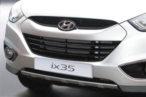 RGM Voorspoiler 'Skid-Plate' Hyundai ix35 3/2010- - zilver (ABS) GRFSP6104
