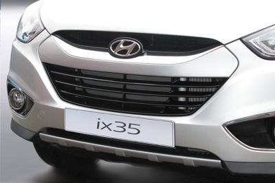 RGM Voorspoiler 'Skid-Plate' Hyundai ix35 3/2010- - zilver (ABS) GRFSP6104
