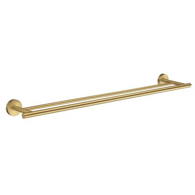 Dubbele Handdoekhouder Smedbo Home 60 cm Mat Messing