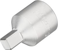 HAZET Carter-dopsleutelbit 3702 · 1/2 inch (12,5 mm) vierkant hol · Binnen-vierkant-profiel · SW 8 mm