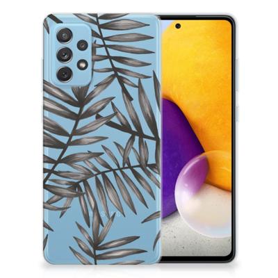 Samsung Galaxy A72 | TPU Case | Leaves Grey