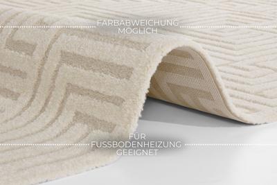 Hanse Home - Soft Short-Pile Carpet in High-Low-Optic Manipu - 80x150 cm