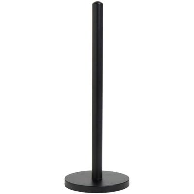 Leen Bakker - Toiletrolhouder 42xØ15 Cm - Metaal - Zwart