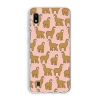 Alpacas: Samsung Galaxy A10 Transparant Hoesje
