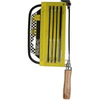 IJzerzaag - 165 mm - met 4 blades - beugel metaalzaag