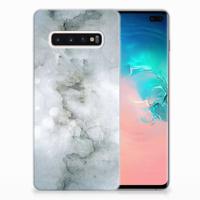 Smartphone hoesje Samsung Galaxy S10 Plus Painting Grey