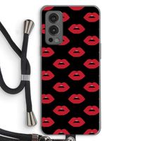 Lips: OnePlus Nord 2 5G Transparant Hoesje met koord