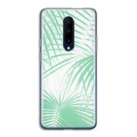 Palmbladeren: OnePlus 7 Pro Transparant Hoesje Palmbladeren: OnePlus 7 Pro Transparant Hoesje