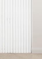 Verticale lamellen - Unicolour wit