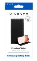 Vivanco Premium Wallet mobiele telefoon behuizingen 16,8 cm (6.6") Portemonneehouder Zwart - thumbnail