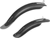 M-WAVE spatborden set mud max 12/18 inch zwart