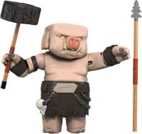 A Minecraft Movie Action Figure - Piglin Warrior (Warhammer & Spear)