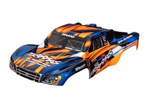 Traxxas - Body, Slash 2WD (Also fits Slash VXL & Slash 4x4), Orange & Blue (Painted, decals Applied) (TRX-5851T)