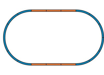 Piko 57138 H0 Startset DR dieselloc BR 119 met goederentrein